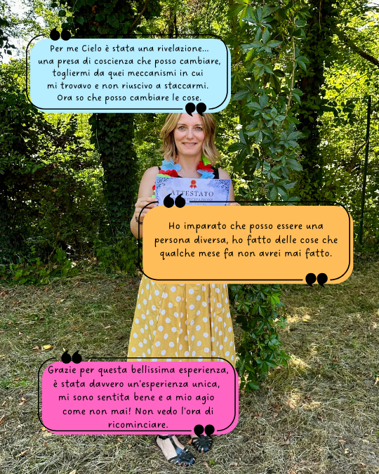 Cielo: Corso di Crescita Personale e pratica della Mindfulness
